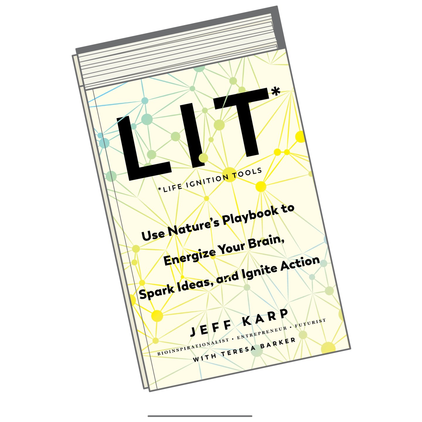 Jeff Karp, Ph.D. is the author of LIT: Use Nature’s Playbook to Energize Your Brain, Spark Ideas, and Ignite Action