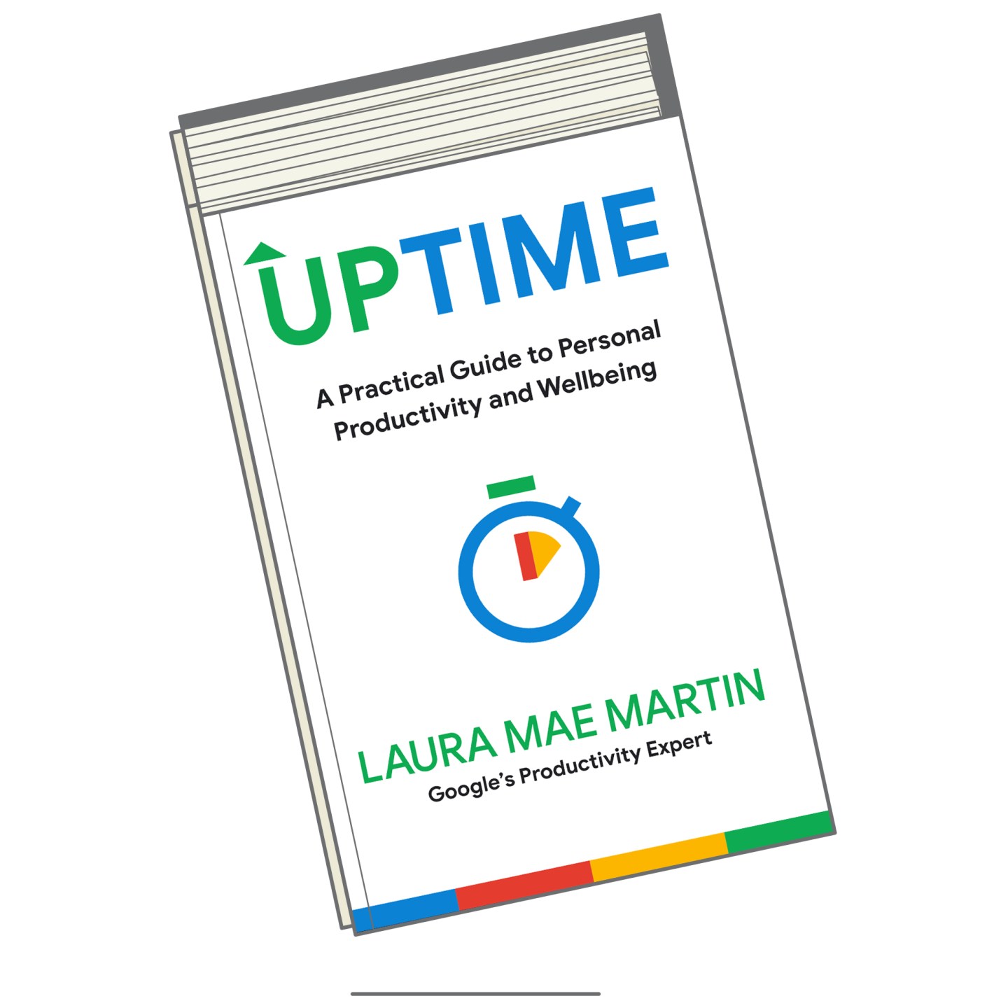 Google's Executive Productivity Officer Laura Mae Martin's new book UPTIME.
